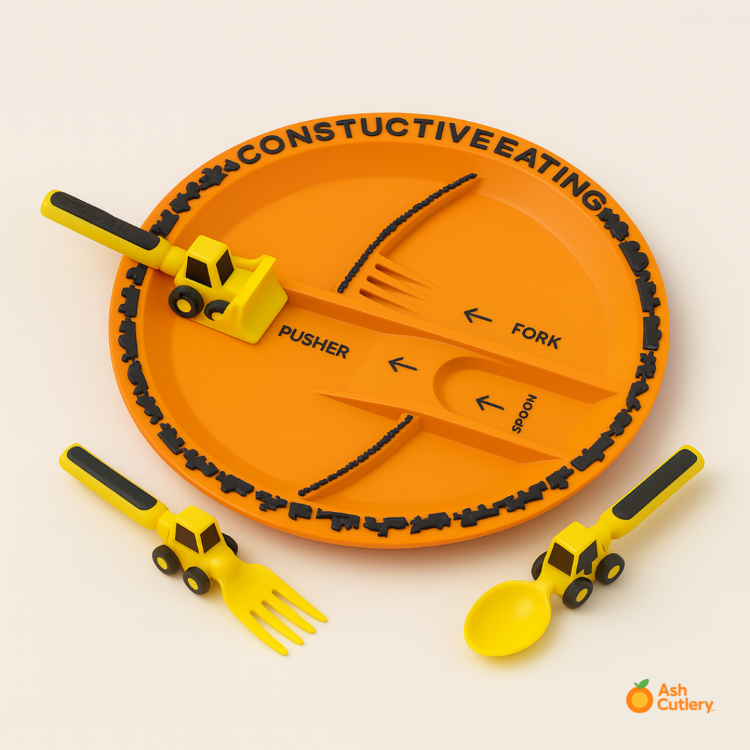 AshCutlery™ Bite Builder Set
